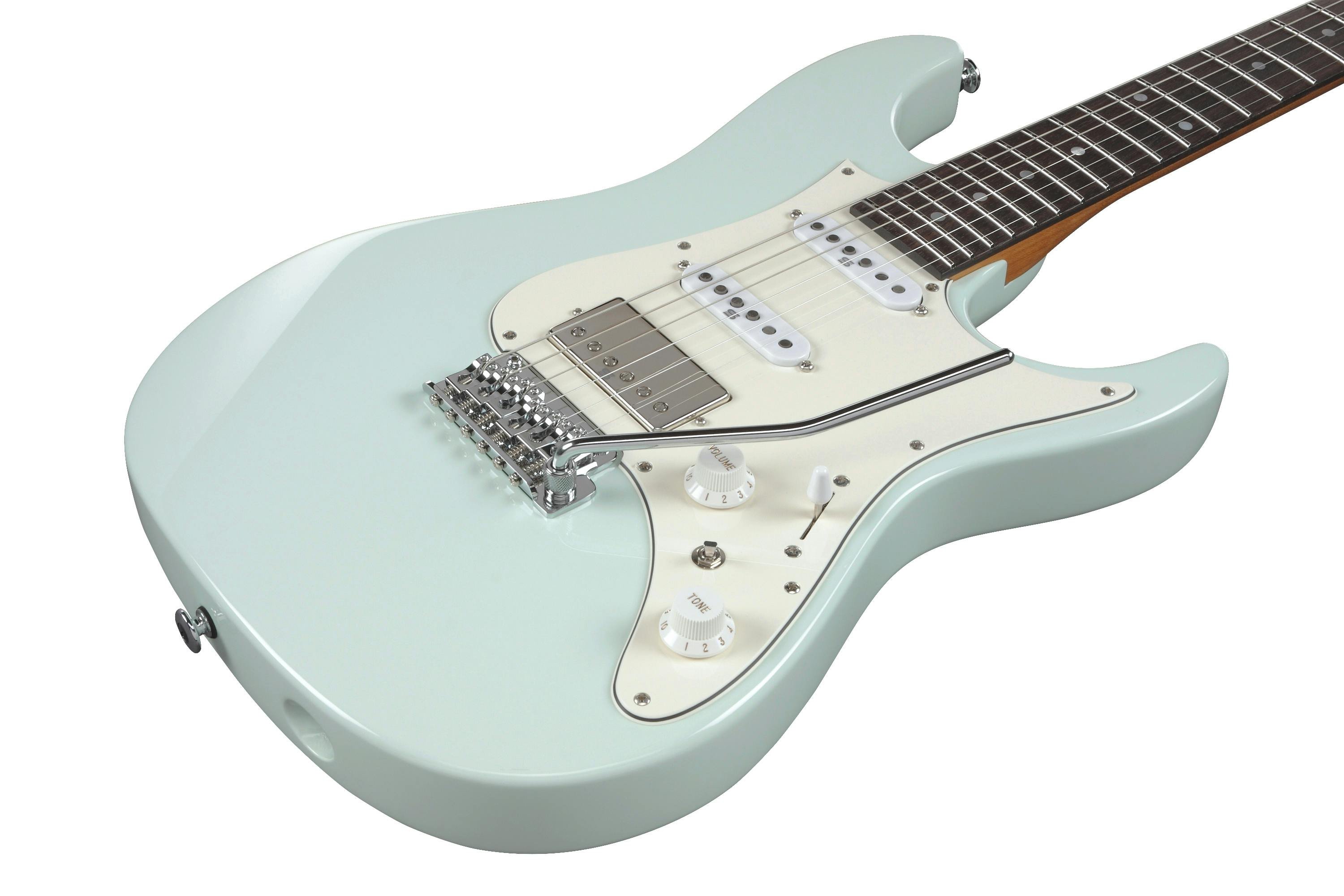 ギター Ibanez Prestige AZ2204NW Mint Green Ibanez AZ2204NW-MGR Prestige Electric Guitar in Mint Green